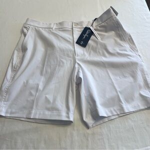 NWT Walter Hagen Performance 11 Golf Shorts Stretch UPF 50+ White Men’s 36